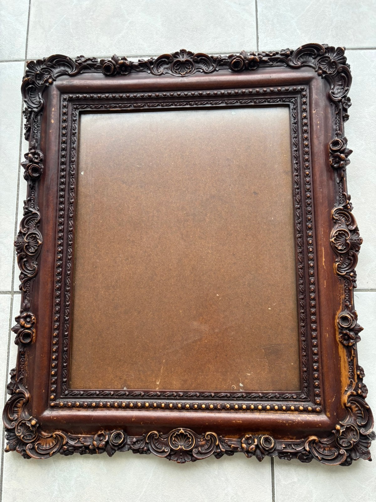 Fotokader (40x50), Huis en Inrichting, Ophalen, Bruin, Gebruikt, 50 cm
