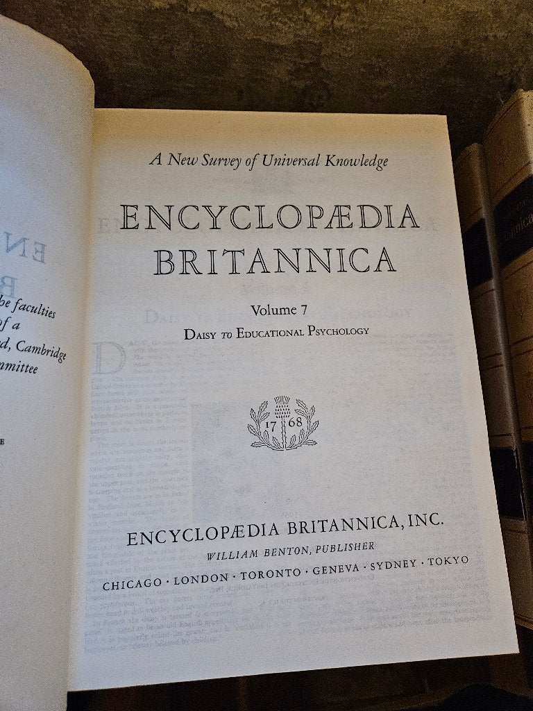 24-delige encyclopedie Encyclopaedia Britannica, Boeken, Ophalen, Complete serie, Zo goed als nieuw, Algemeen