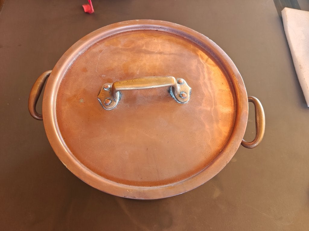 Koperen kookpotten, Ophalen, Koper