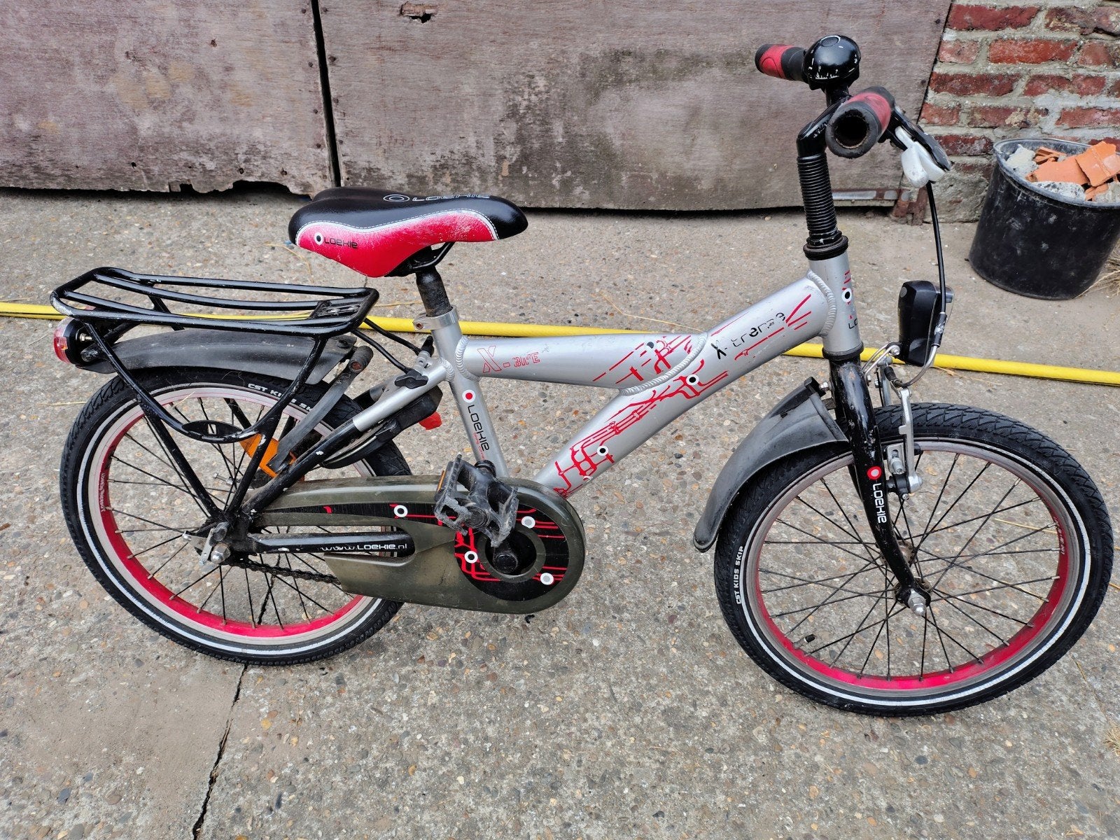 Jongensfiets 18 inch merk loekie, Vélos & Vélomoteurs, Vélos | Garçons, Enlèvement, Utilisé, Frein à rétropédalage, 18 pouces