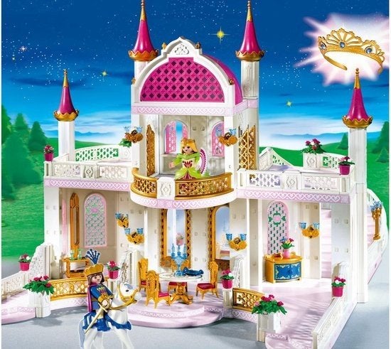 Playmobil prinsessenkasteel, Kinderen en Baby's, Ophalen, Gebruikt, Complete set, Kasteel/Fort