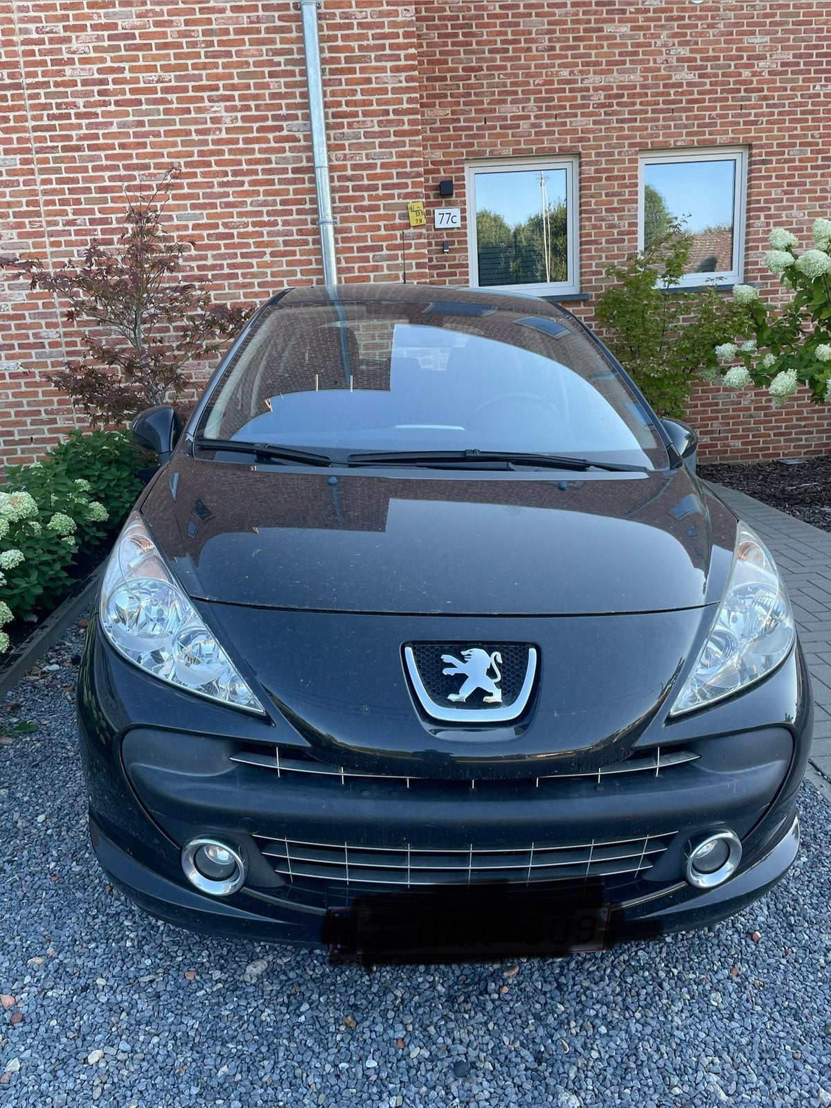 Peugeot 207, Auto's, Voorwielaandrijving, 4 zetels, Stof, Zwart