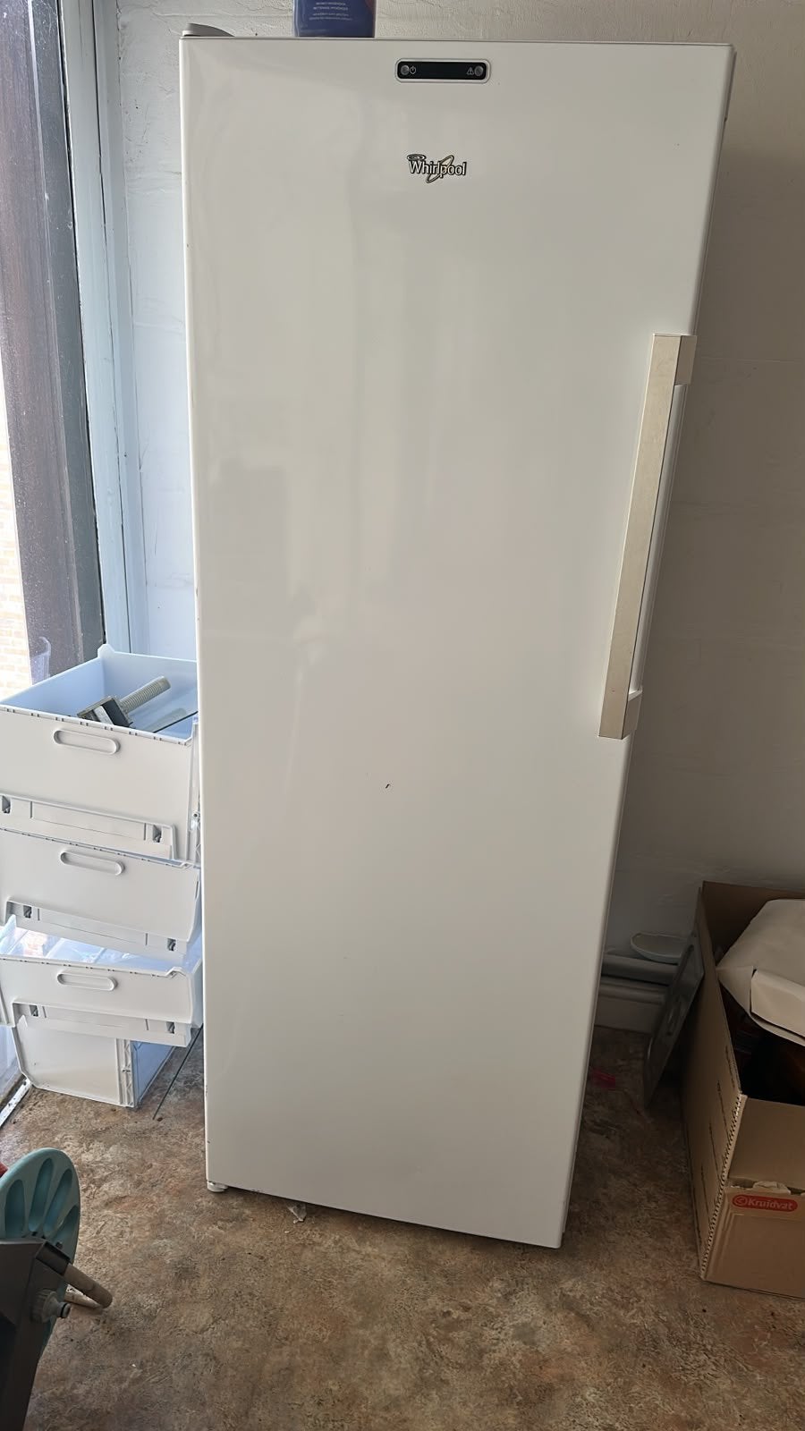 Congélateur Whirlpool - blanc, Electroménager, Enlèvement, Comme neuf