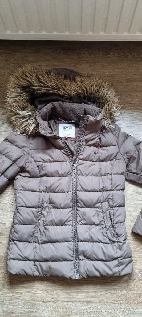 bruine dons jas Tommy Hilfiger maat 36 of Smal, Tommy hilfiger, Enlèvement ou Envoi, Taille 36 (S), Brun