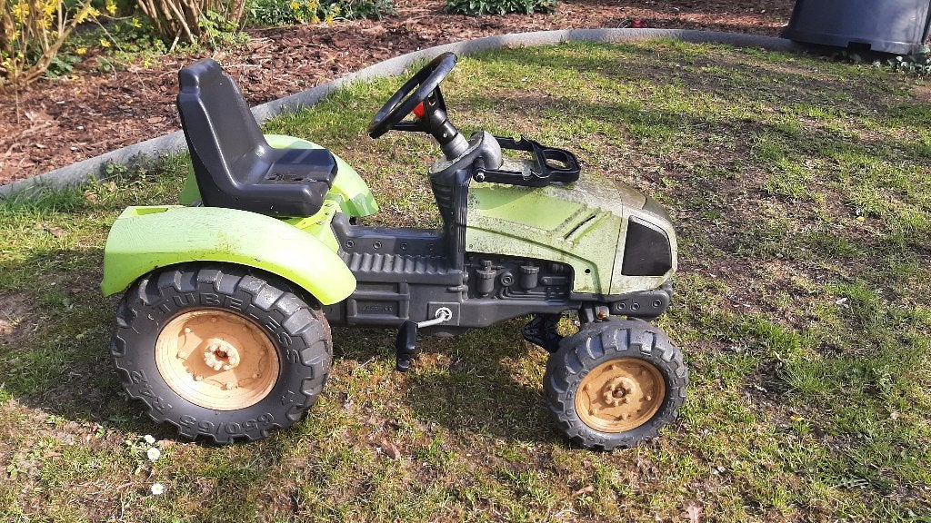 Speelgoed tractor lichtgroen, Kinderen en Baby's, Speelgoed | Buiten | Skelters, Ophalen, Gebruikt, Overige merken