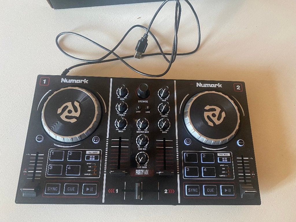 mixtafels - Numark Party Mix — uitstekende staat, Audio, Tv en Foto, Overige Audio, Tv en Foto, Ophalen of Verzenden, Gebruikt