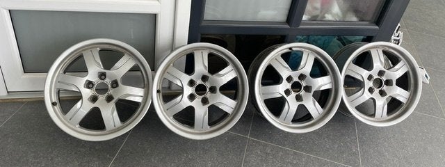 propere 17 inch velgen  breedset, Auto-onderdelen, Ophalen, 17 inch, Velg(en)