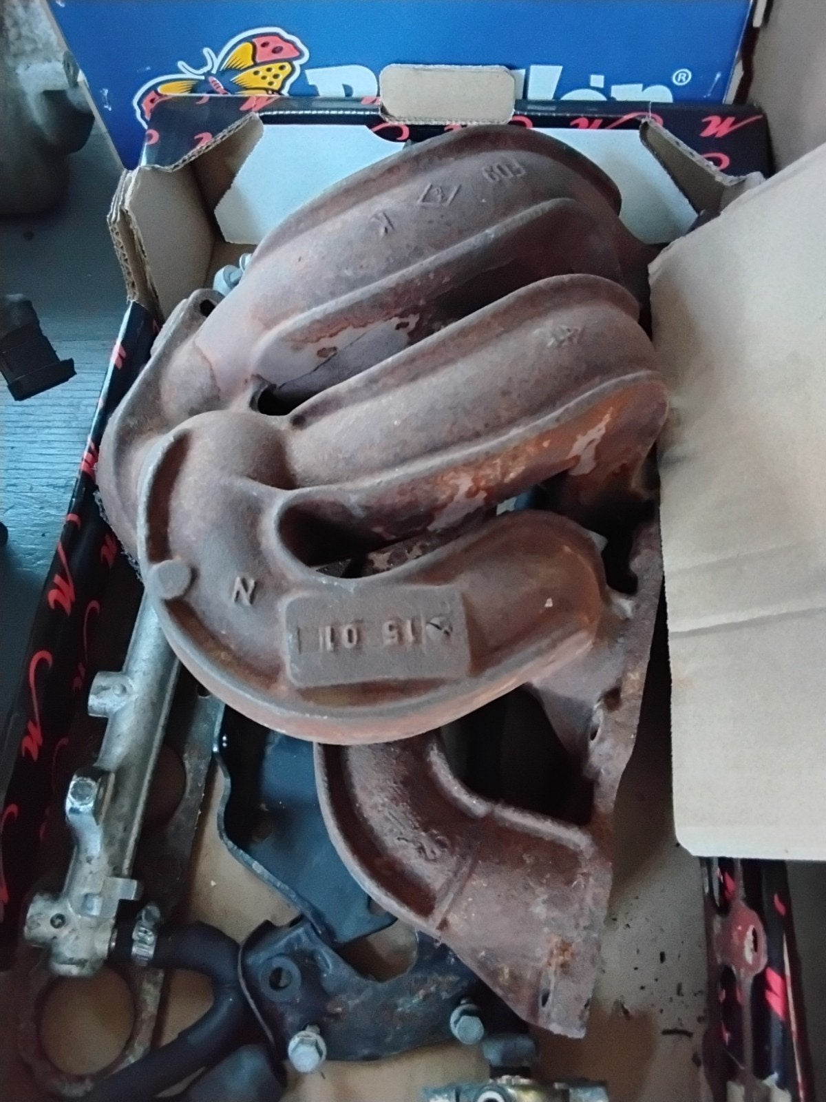 Collecteur échappement fonte RENAULT CLIO 16V  1800, Enlèvement ou Envoi, Renault