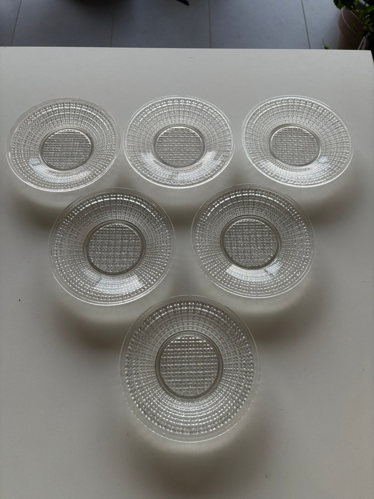 6 assiettes de la collection Val Saint Lambert Hambourg 1913, Antiquités & Art, Enlèvement