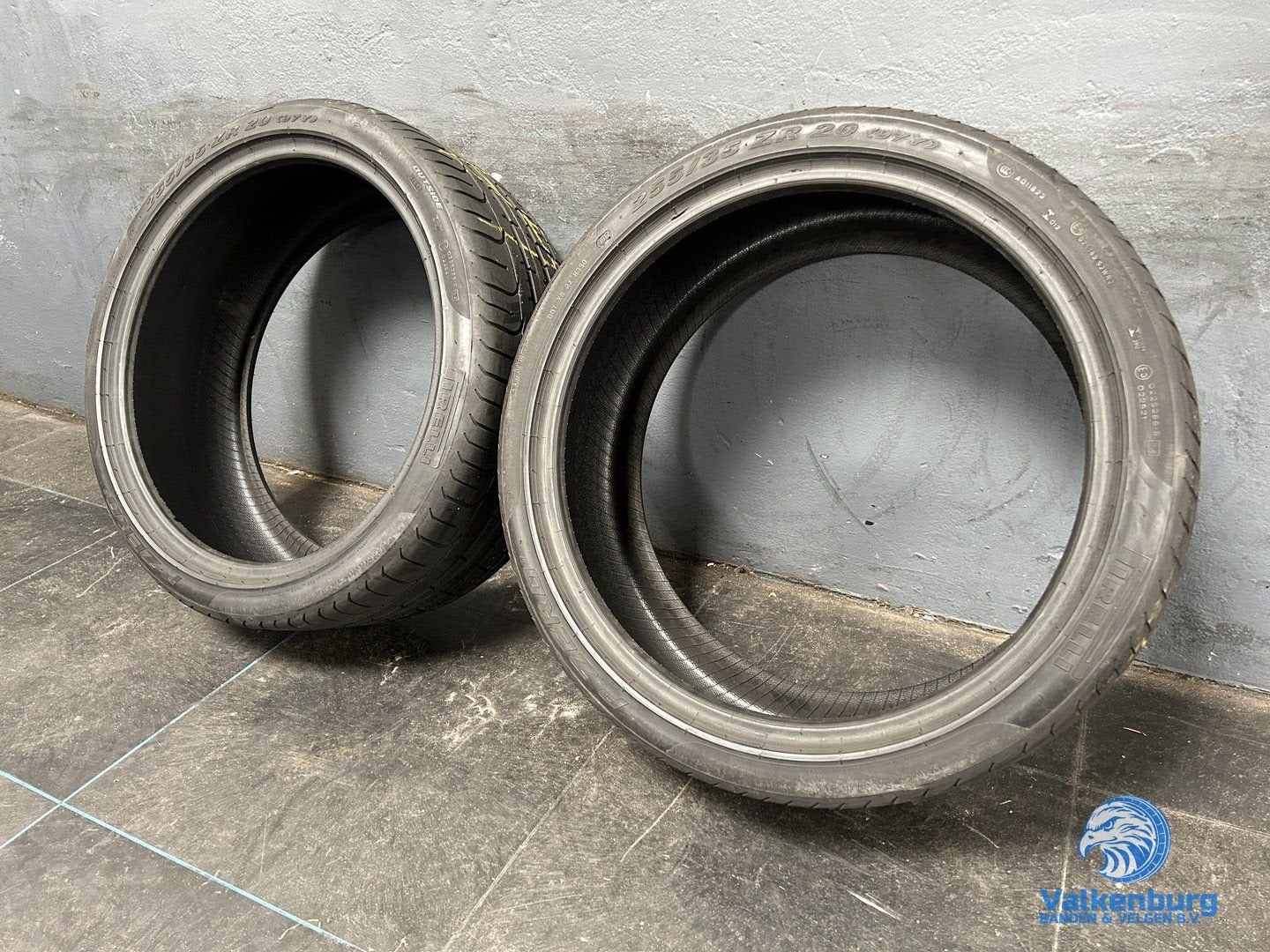 Zomerbanden 255/35R20 Pirelli Pzero, Auto-onderdelen, Banden en Velgen, Gebruikt, 255 mm, -, -