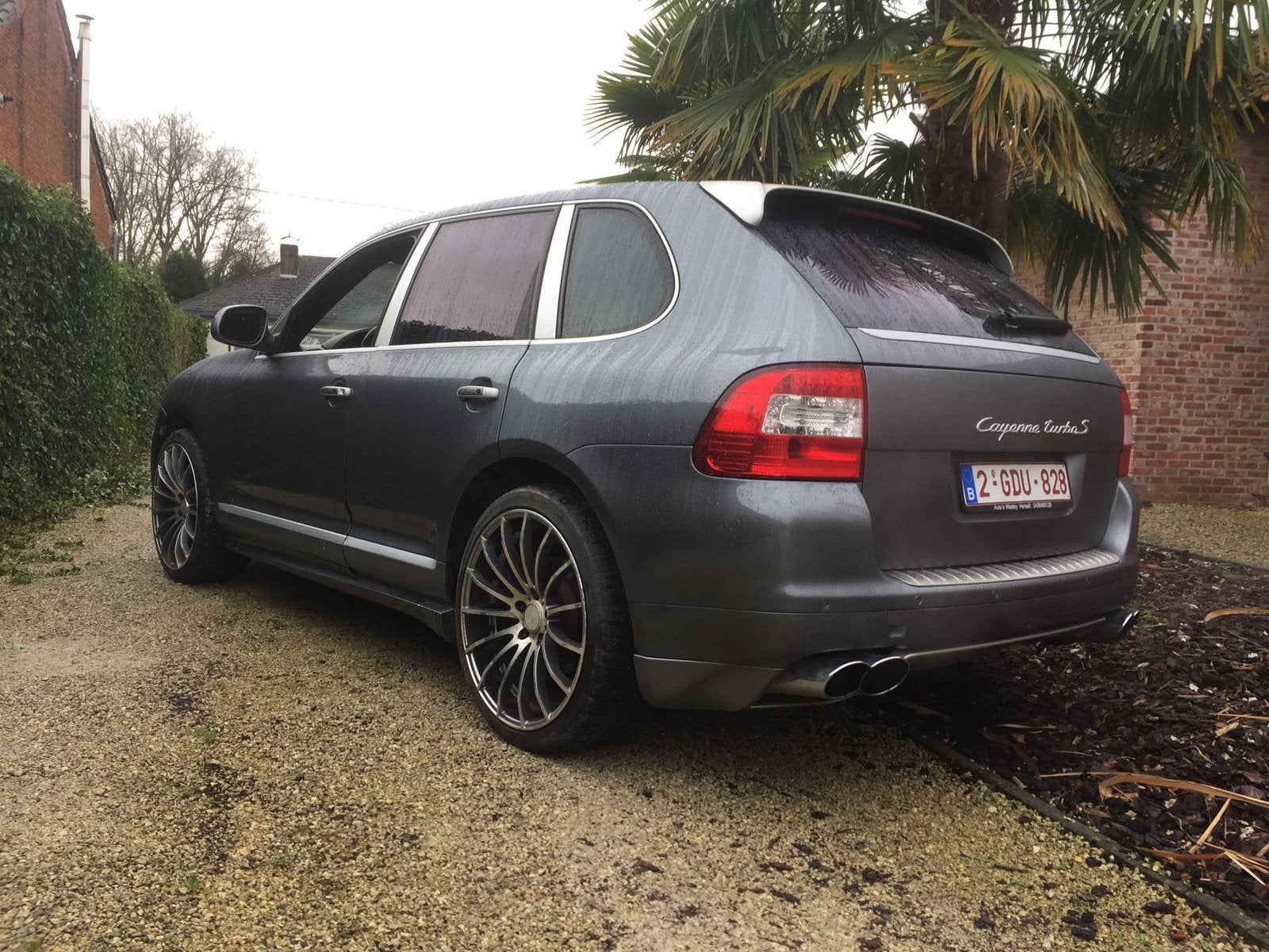 Porsche cayenne turbo lichte vracht lpg, Autos, 4500 cm³, Cayenne, Achat, 2 places