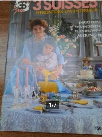 3-suisses - herontdek uw interieur - haken, Hobby en Vrije tijd, Ophalen of Verzenden, Gebruikt, Haken, Patroon of Boek