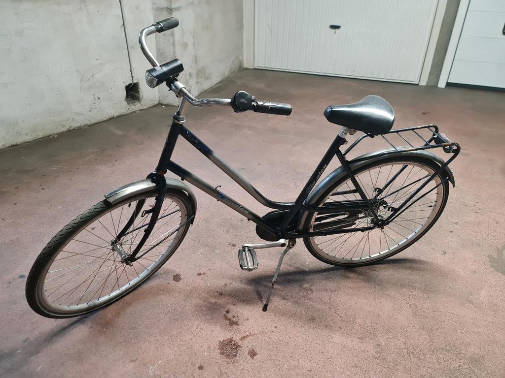 Damesfiets, Fietsen en Brommers, Terugtraprem, (Extra) lage instap, Zo goed als nieuw, 50 tot 53 cm