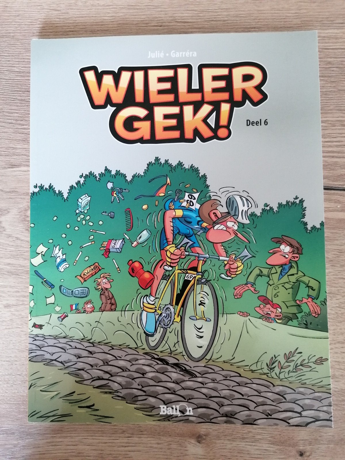 Strips Wielergek, Boeken, Meerdere comics, Ophalen, Zo goed als nieuw