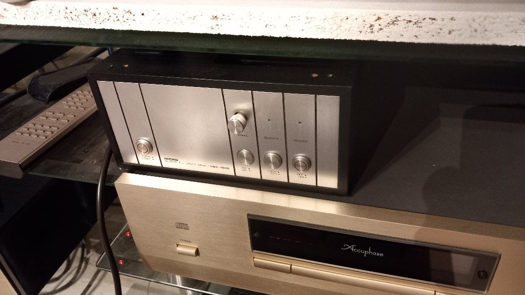 Micro Seiki DQX 1000 volledig geassembleerd, Ophalen, Zo goed als nieuw, Platenspeler, Overige merken