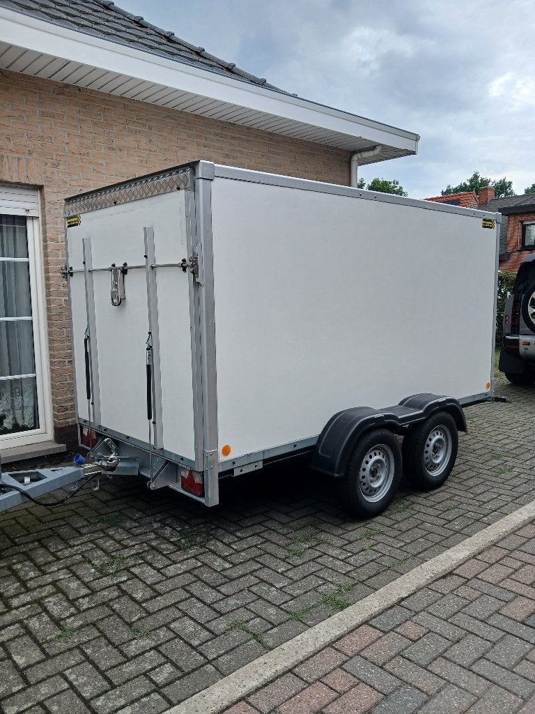 gesloten aanhangwagen met valdeur, Enlèvement, Comme neuf