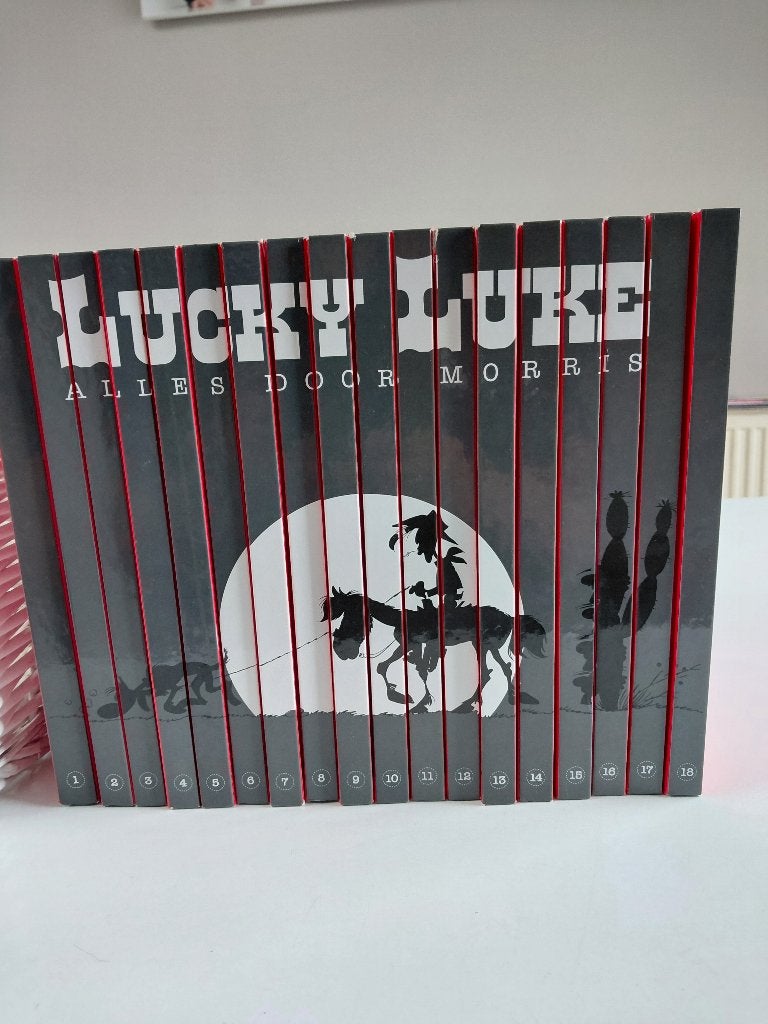 Strips Lucky Luke, Boeken, Ophalen, Complete serie of reeks, Zo goed als nieuw, Morris
