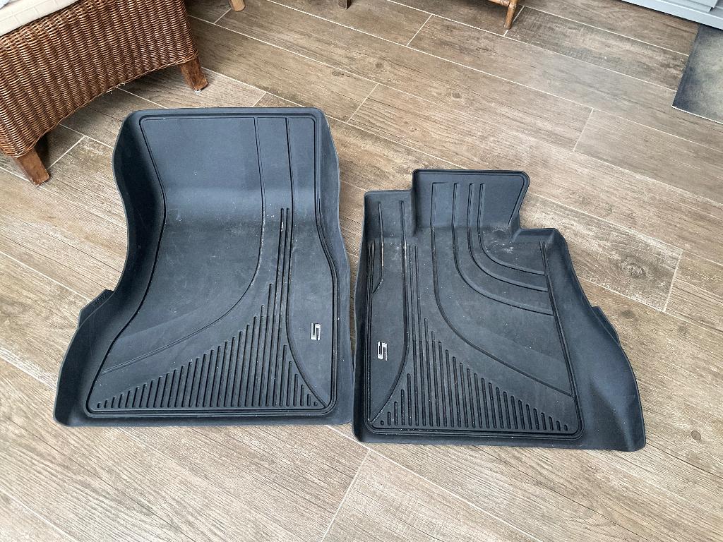 RUBBER AUTOMATTEN VOORZIJDE, BMW 5 SERIE & M5, Ophalen, Gebruikt