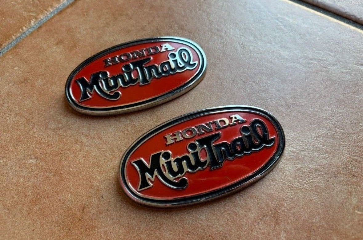 Honda monkey z50a mini trail badges, Motos, Enlèvement ou Envoi, Utilisé