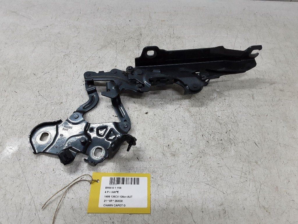 CHARNIERE DE CAPOT GAUCHE BMW 1 serie (F40) (7450923), Utilisé, BMW, Petuelring 130
80809  München, DE, Bayerische Motoren Werke AG