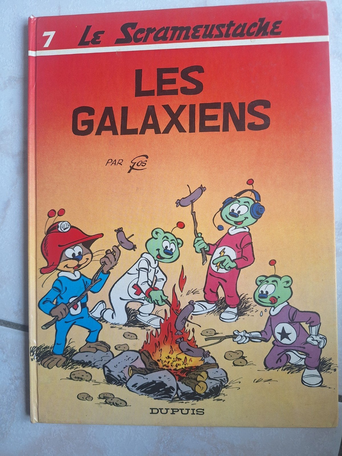 Le Scrameustache 7 Les Galaxiens 1985, Livres, BD, Enlèvement