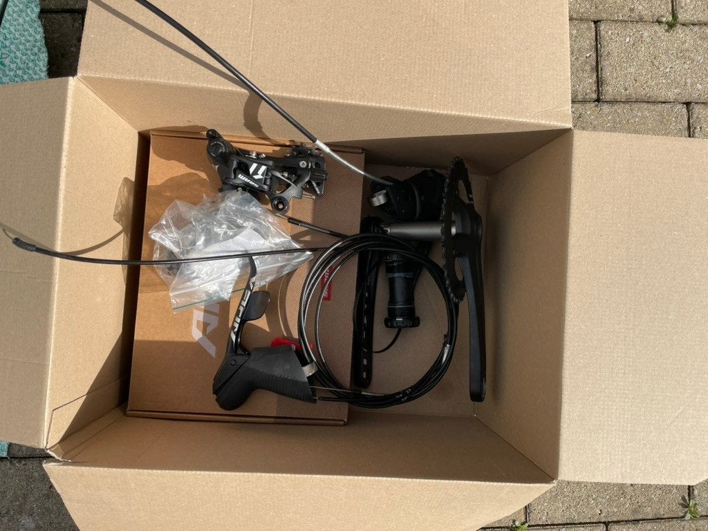 SRAM Apex 1x11 groepset, Fietsen en Brommers, Fietsonderdelen, Ophalen, Overige materialen, Zo goed als nieuw, SRAM