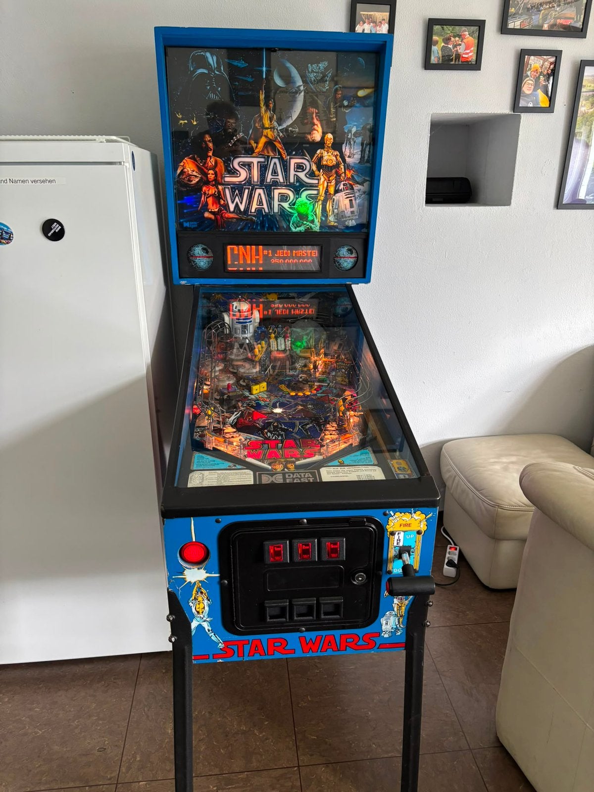 Flipper StarWars Data East, Collections, Machines | Flipper (jeu), Utilisé, Imprimante matricielle, Data East, Enlèvement