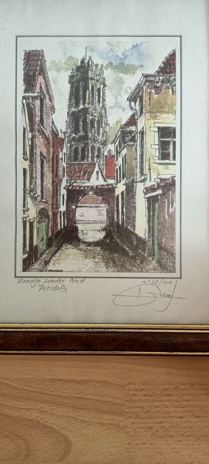 Tekening, Ophalen