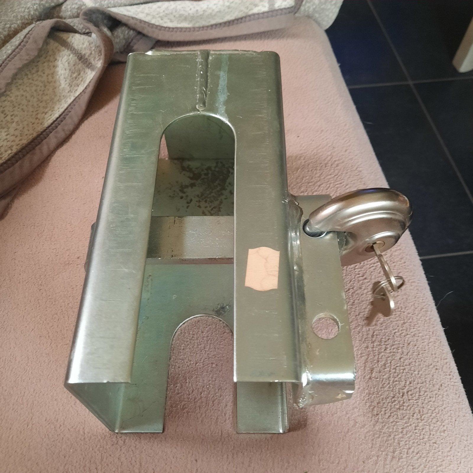 Slot voor aanhangwagen . Zie foto's ., Ophalen of Verzenden