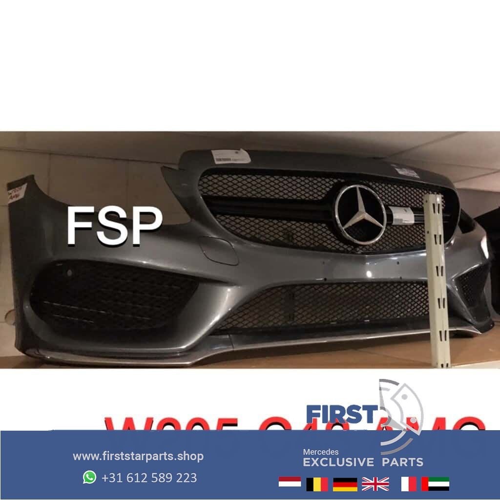 W205 C43 AMG Mercedes C Klasse 2014-2019 grijs Origineel Com, Utilisé, -, Avant, -