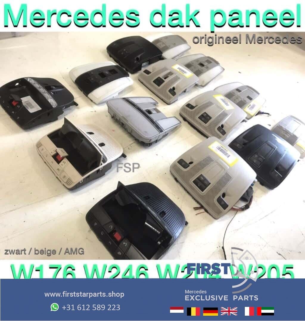 Dak bediening schakelaar Mercedes W176 W117 W246 W156 W204 W, Gebruikt, Verzenden, -, -