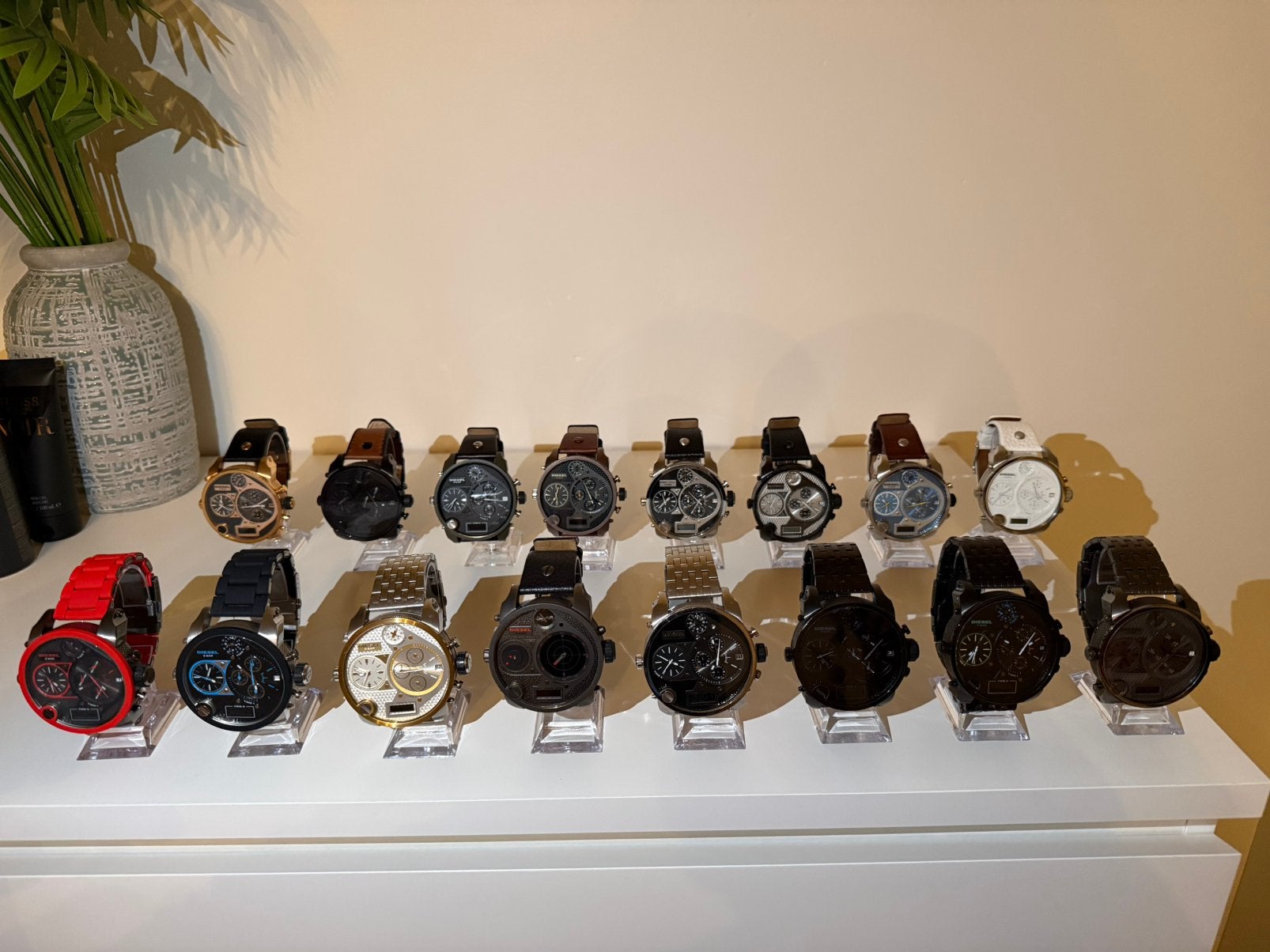 Diesel horloge Big daddy, Ophalen, Zo goed als nieuw