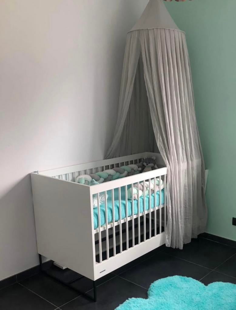 Babybedje ook om te bouwen tot peuterbed, Kinderen en Baby's, Babywiegjes en Ledikanten, Gebruikt, Ledikant, Ophalen