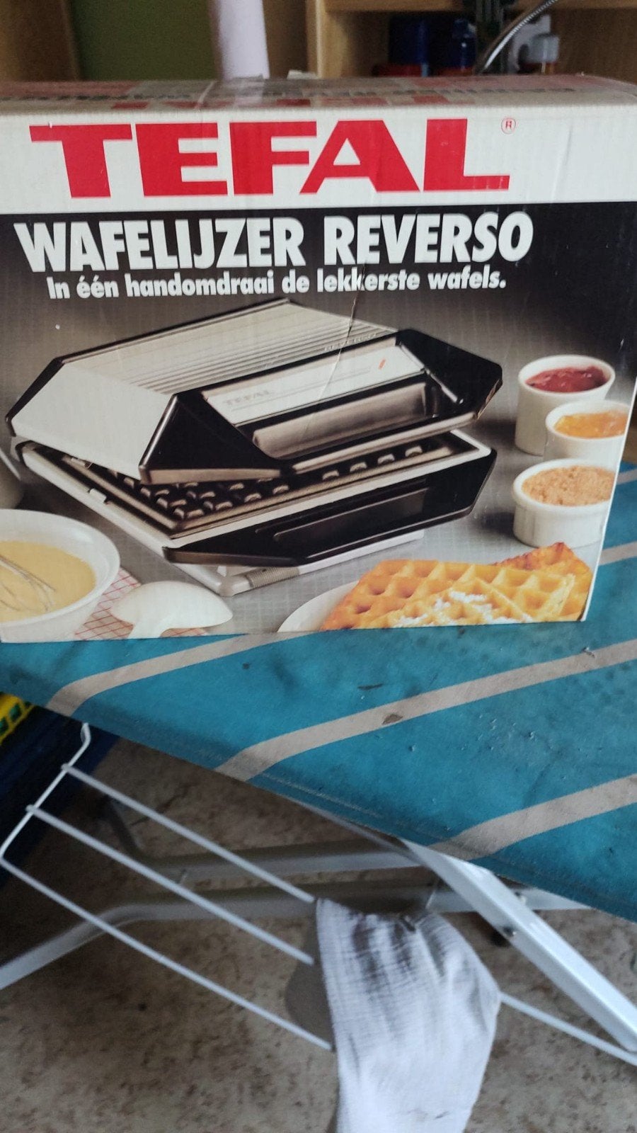 Tefal wafelijzer reverso, Elektronische apparatuur, Ophalen