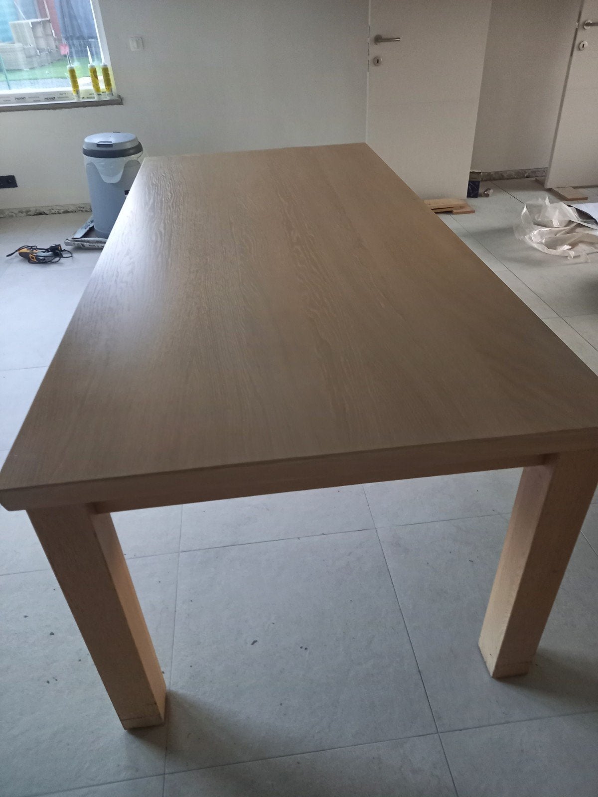 eettafel met 6stoelen, Enlèvement, 50 à 100 cm, Rectangulaire, 200 cm ou plus