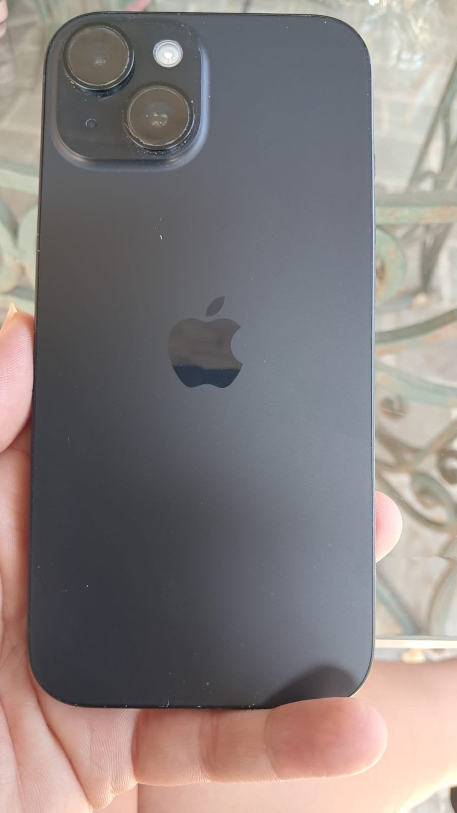 Iphone 15 - zwart -128GB, IPhone 15, Noir, Autres matériaux, Comme neuf