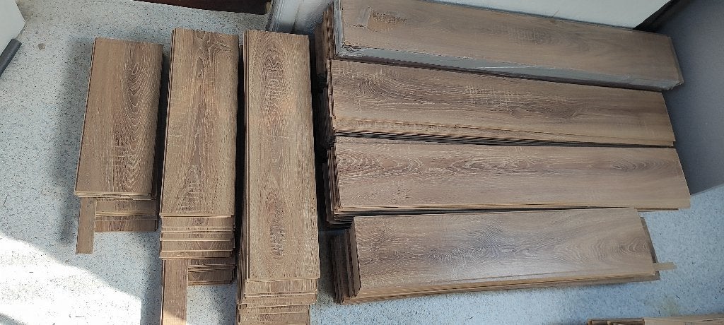 Stratifié Decomode Verona 48m², Bricolage & Construction, Planches & Dalles, Comme neuf, Aggloméré, Bois, 50 à 150 cm, 10 à 30 cm