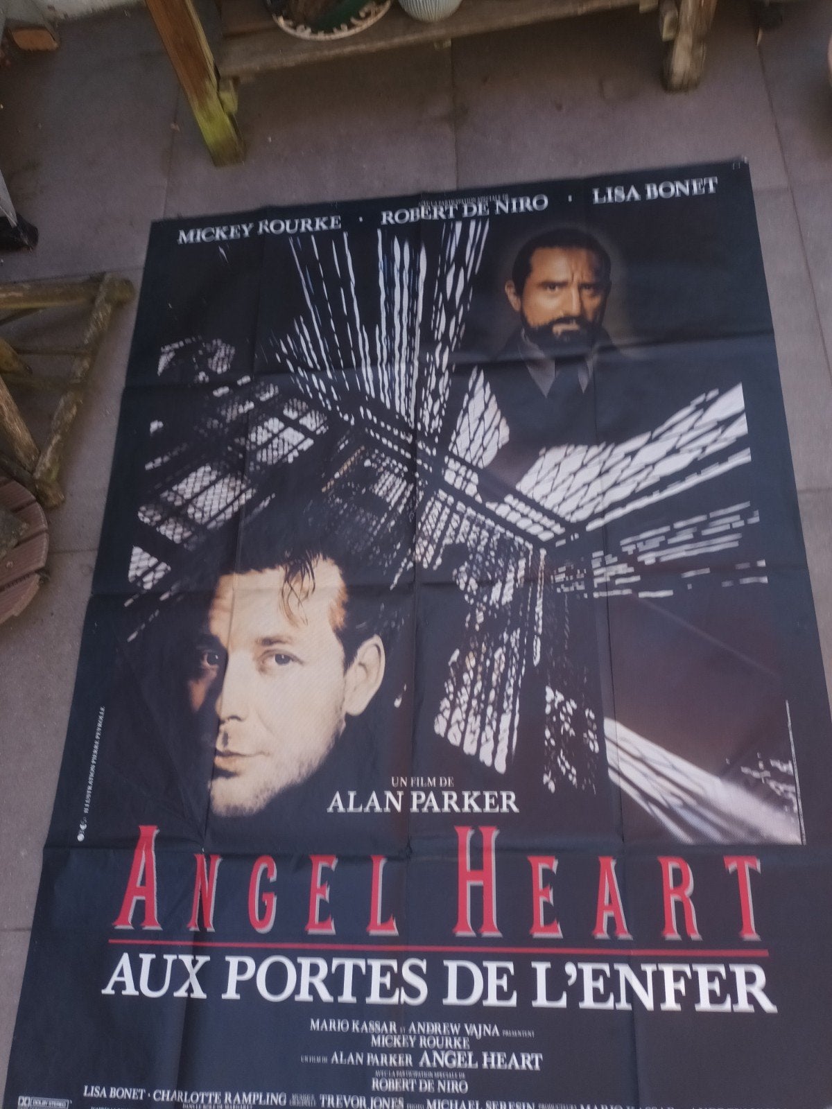 filmposter Angel heart, Verzamelen, Posters, Ophalen of Verzenden