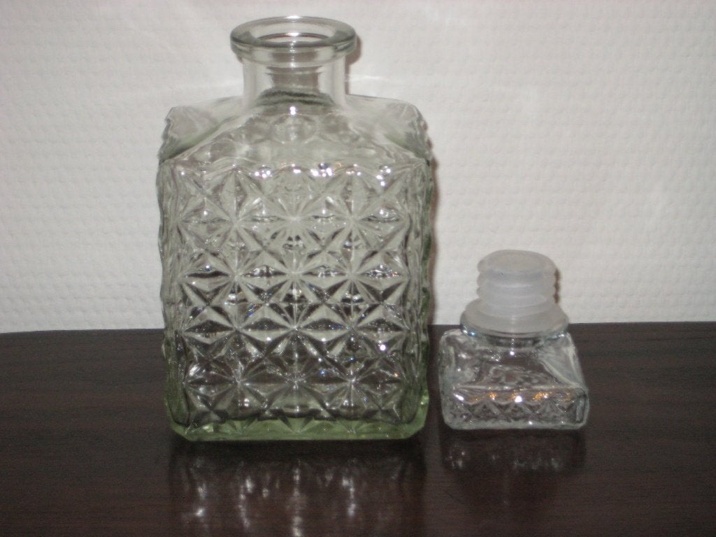 Carafe décorative en verre pour alcool, Enlèvement ou Envoi, Comme neuf, Autres types