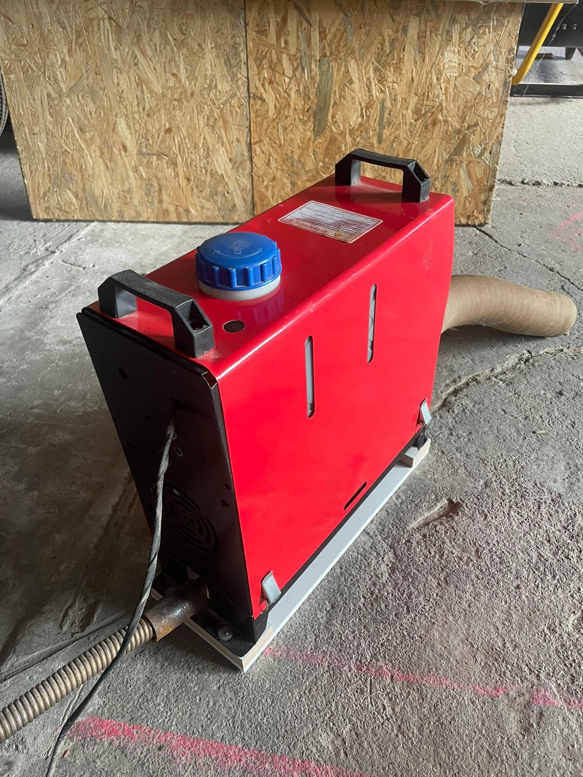 Dieselheater, Enlèvement, Utilisé