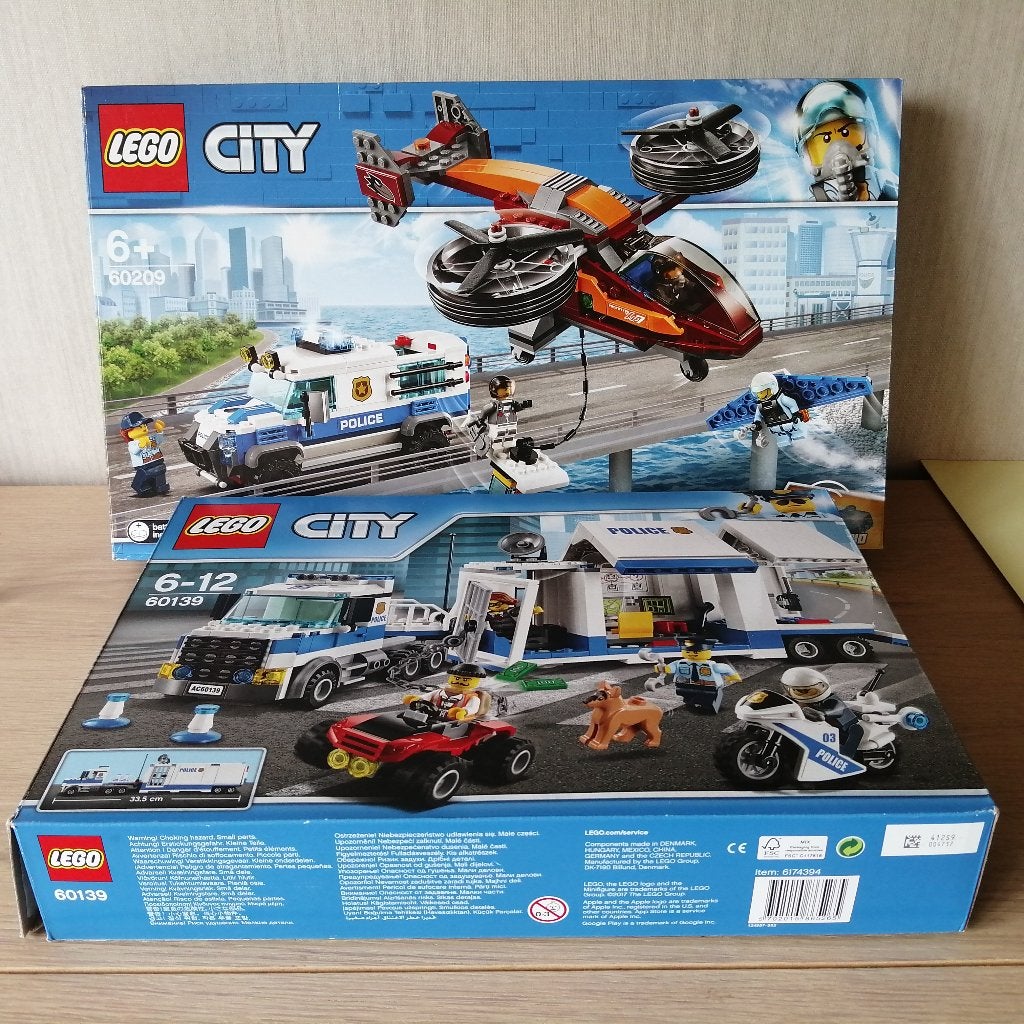 Lego onderdelen van dozen 60209 en 60139, Ophalen, Gebruikt, Meerdere sets, Lego