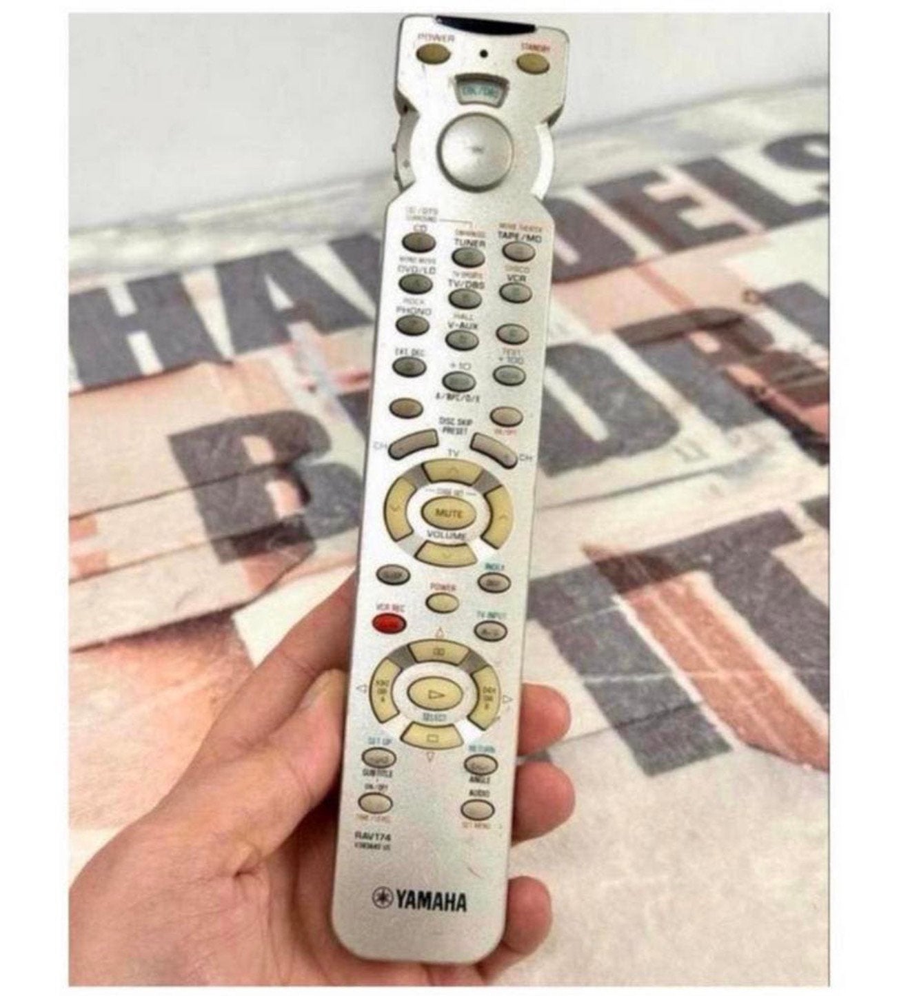 Télécommande d'origine Yamaha RAV174 V383640 rav-174, TV, Hi-fi & Vidéo, Télécommandes, Enlèvement ou Envoi, Comme neuf, Originale