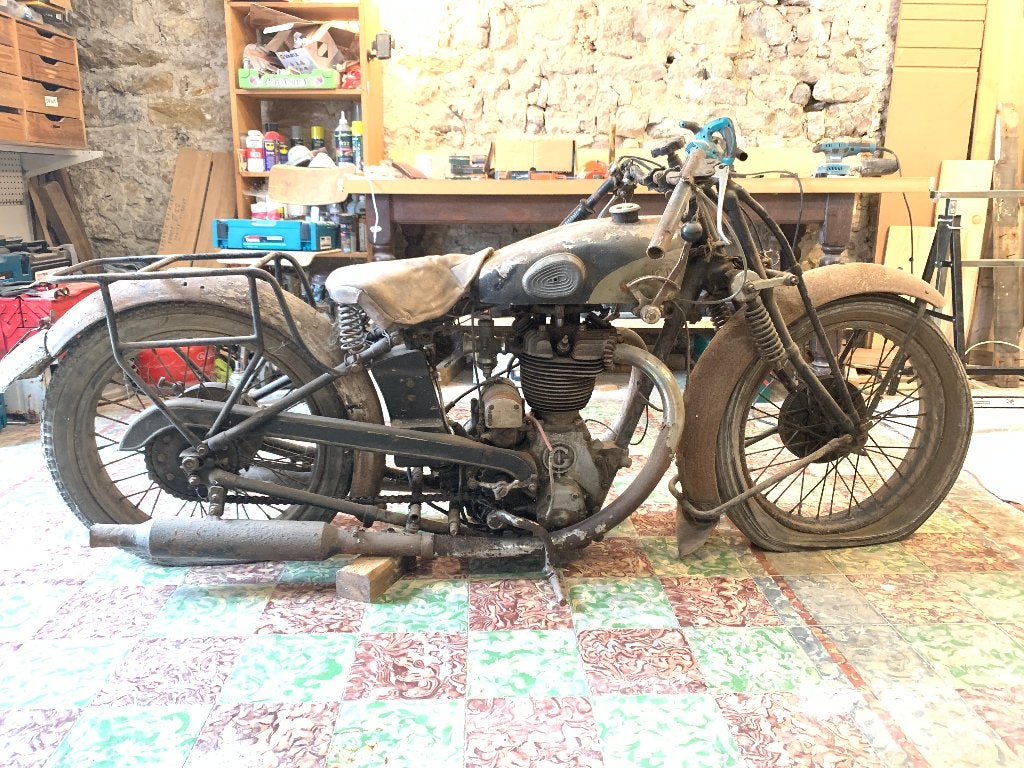 Gillet Herstal SUPER SPORT 500cc & 350cc, Lot à restaurer, Motoren, Motoren | Oldtimers, Sport
