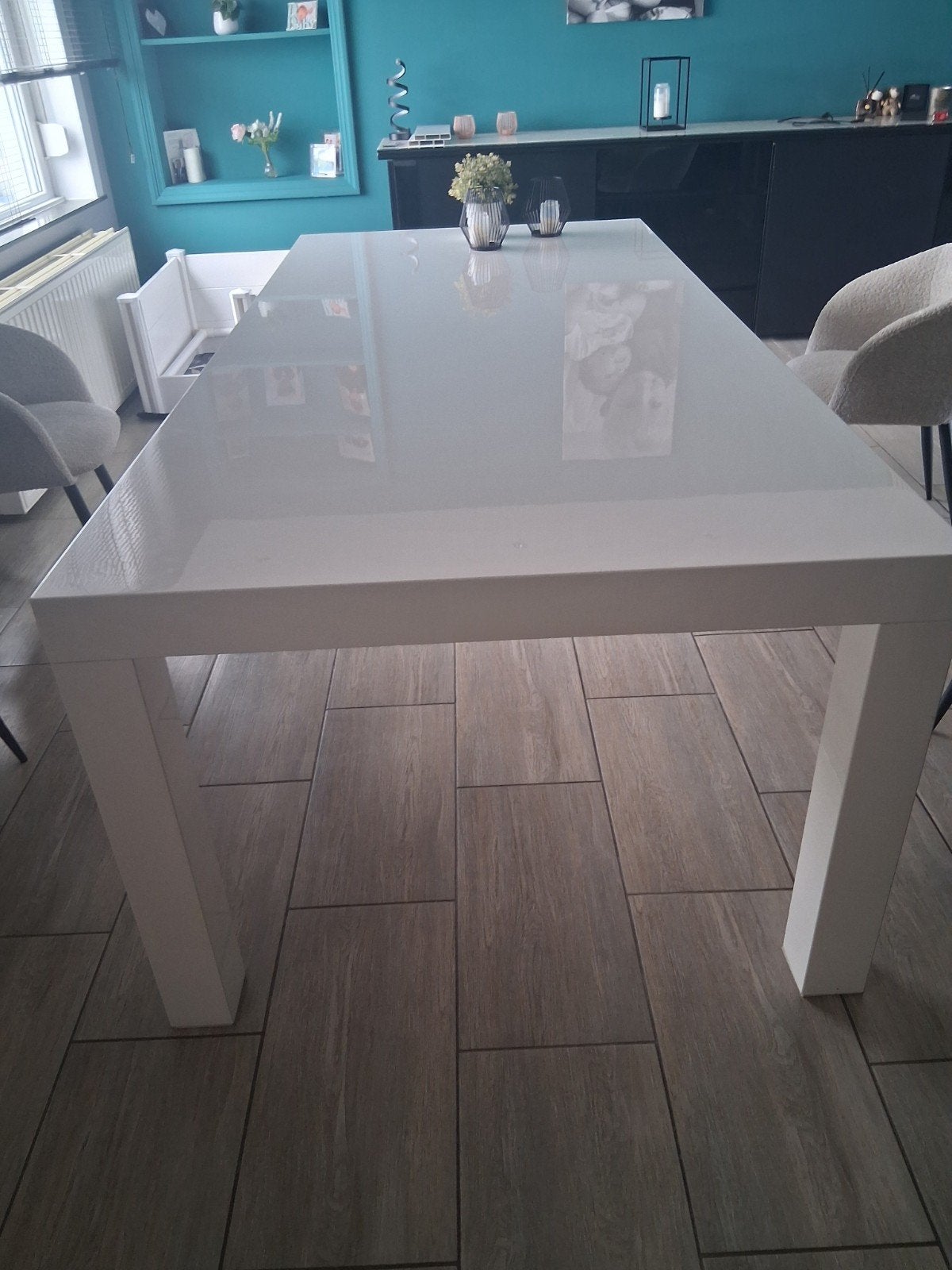 moderne eettafel, Huis en Inrichting, Tafels | Eettafels, Ophalen
