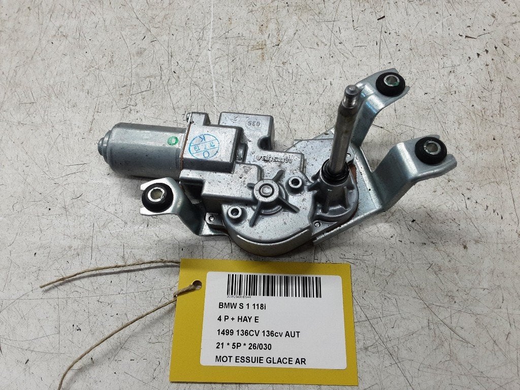 RUITENWISSERMOTOR ACHTER BMW 1 serie (F40) (8495516), Gebruikt, BMW, Petuelring 130
80809  München, DE, Bayerische Motoren Werke AG