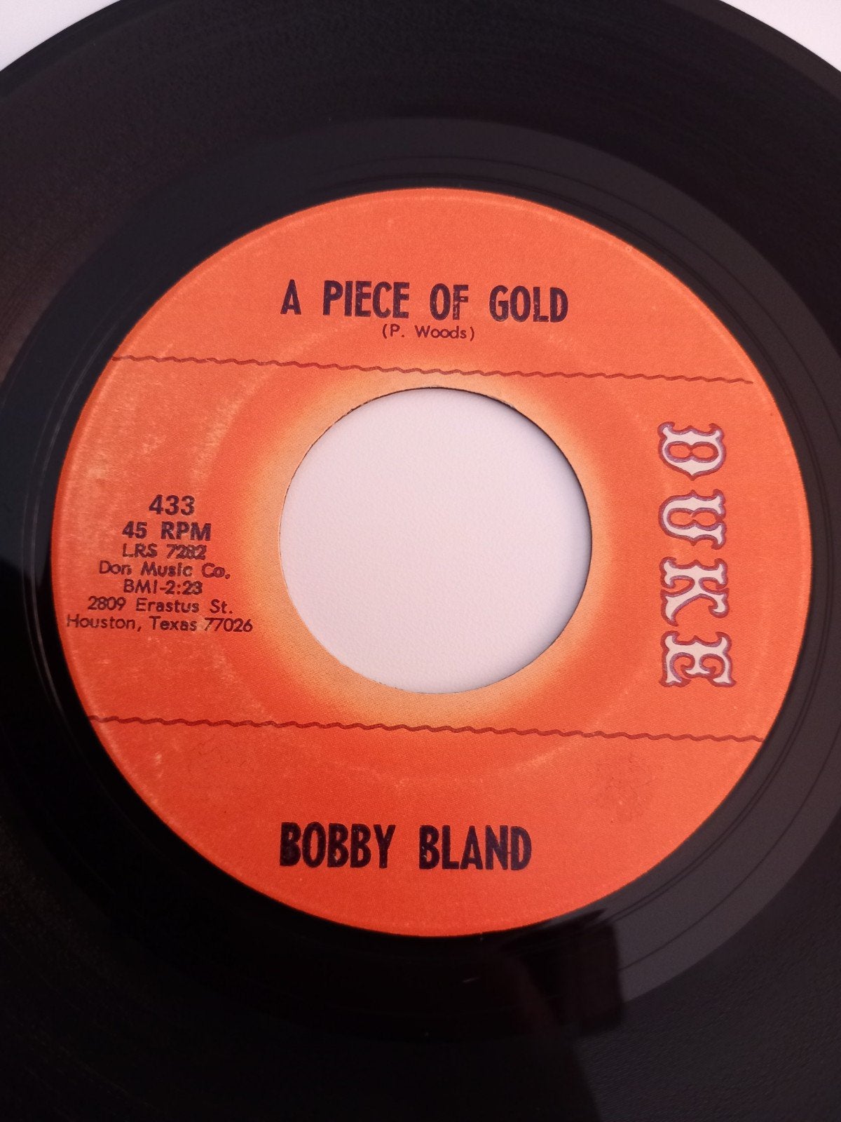 BOBBY BLAND. 1968 .A PIECE OF GOLD .USA 45T, Enlèvement ou Envoi