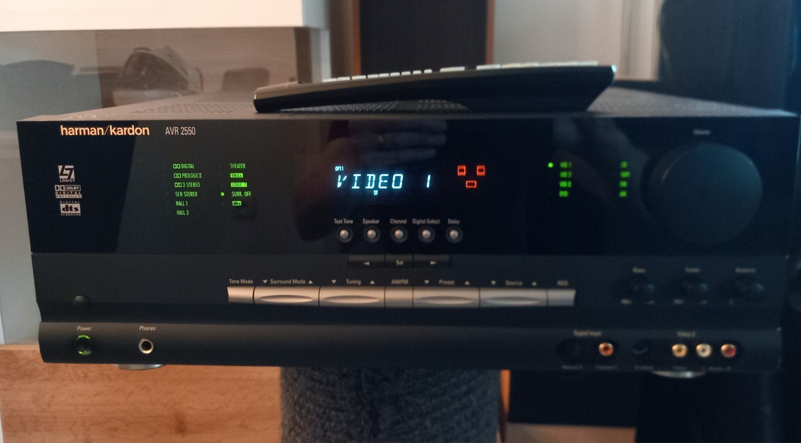HARMAN KARDON AVR-2550 home cinema multicanaux, Audio, Tv en Foto, Versterkers en Ontvangers, Ophalen