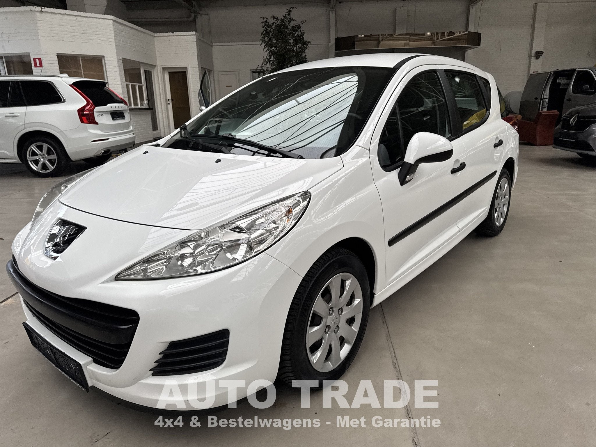 Peugeot 207 Stationwagen | 162.000km | Airco | Ex overheid, Autos, 90 ch, Entreprise, Boîte manuelle, Noir
