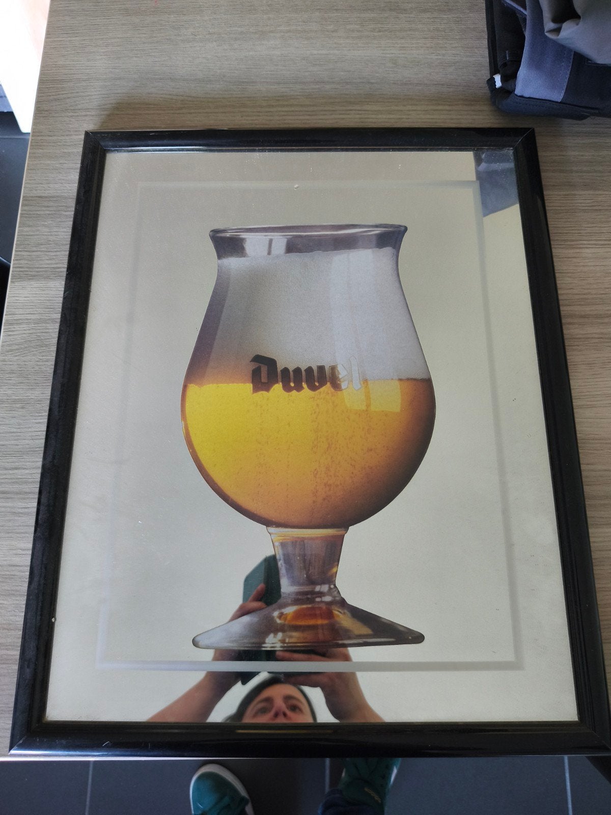 Duvel spiegel, Verzamelen, Ophalen