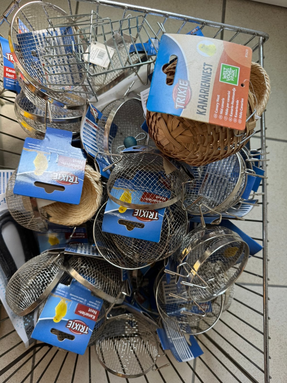 Nieuwe vogelnestjes en toebehoren van Trixie (VEEL), Dieren en Toebehoren, Ophalen of Verzenden, Nieuw